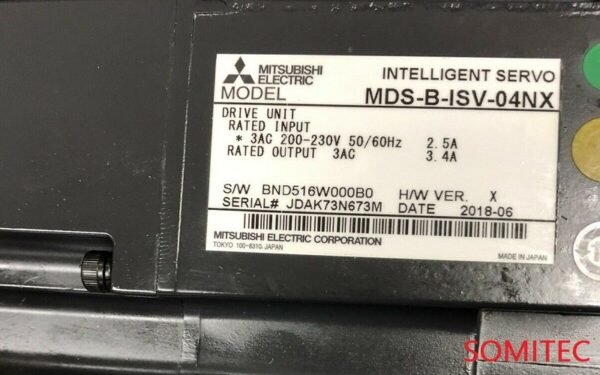 Intelligent Servo Mitsubishi MDS-B-ISV-04NX Chính hãng