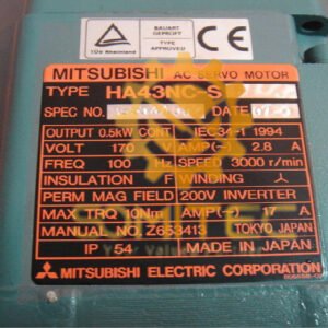 Servo motor Mitsubishi HA43NC-TS