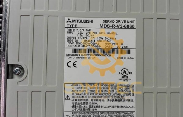 Servo drive Mitsubishi MDS-R-V2-6060 Chính Hãng