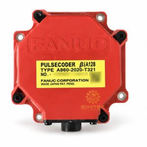 Encoder FANUC A860-2020-T321 βiA128 IP67, logo SOMITEC vàng chìm