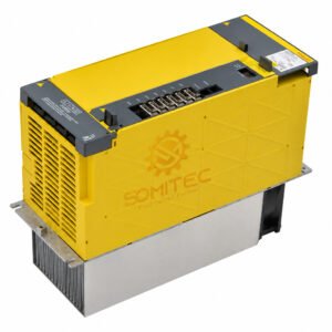 FANUC A06B-6112-H015 – hình minh họa module Alpha i khác mã, logo SOMITEC chìm