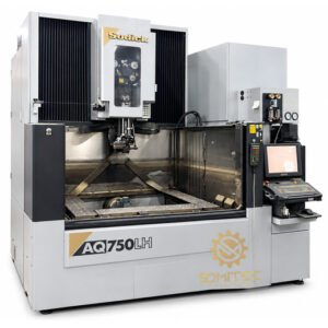 Máy cắt dây Sodick AQ750LH đúng model, logo SOMITEC vàng