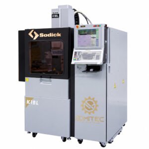 Máy khoan lỗ siêu nhỏ Sodick K1BL, ảnh đúng model từ hãng, logo SOMITEC chìm