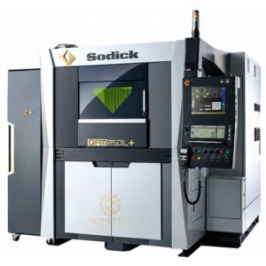 Máy in 3D kim loại Sodick OPM250L+ đúng model, logo SOMITEC vàng
